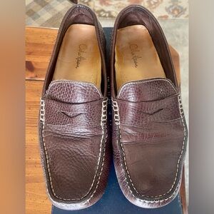 Cole Haan Dark Brown Leather Penny Loafers
